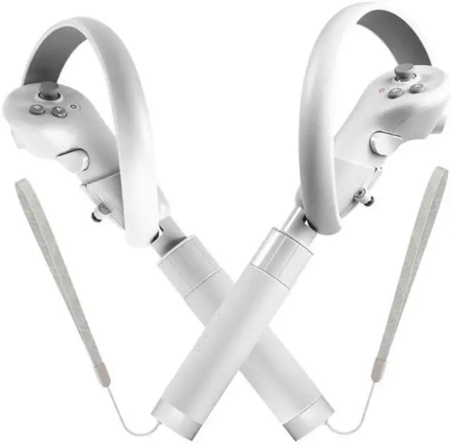 Alt view image 3 of 6 - Upgraded VR Golf Club Handle Accessories for P-ico 4 VR Game Controllers Grip Attachments Realistic VR Golf Extension