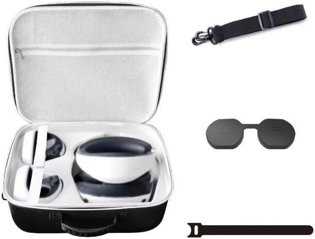 Alt view image 5 of 6 - Porable Traveling Box EVA Carry Bag for PS VR2 Headset Box Zipper Organizer Easy to Open Close Hard Carrying Holders