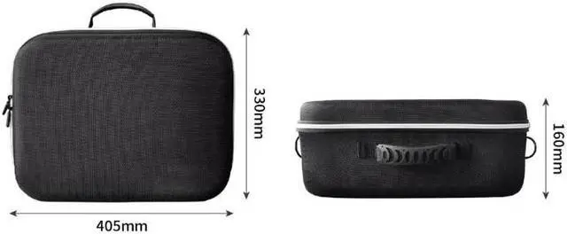 Alt view image 6 of 6 - Porable Traveling Box EVA Carry Bag for PS VR2 Headset Box Zipper Organizer Easy to Open Close Hard Carrying Holders