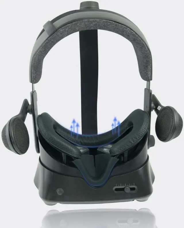 Alt view image 4 of 6 - Face Cushion Pad Frame Anti-Light Leakage Nose Pad for VALVE index VR Headset Anti-Light Leakage Sponge Face Cover Replacement
