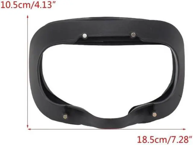 Alt view image 6 of 6 - Face Cushion Pad Frame Anti-Light Leakage Nose Pad for VALVE index VR Headset Anti-Light Leakage Sponge Face Cover Replacement