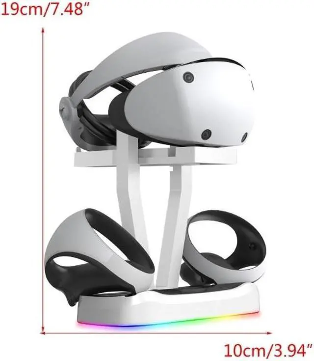 Alt view image 6 of 6 - For PS VR2 Gamepad Handle Charging Stand Professional Controller Charging-Cradle