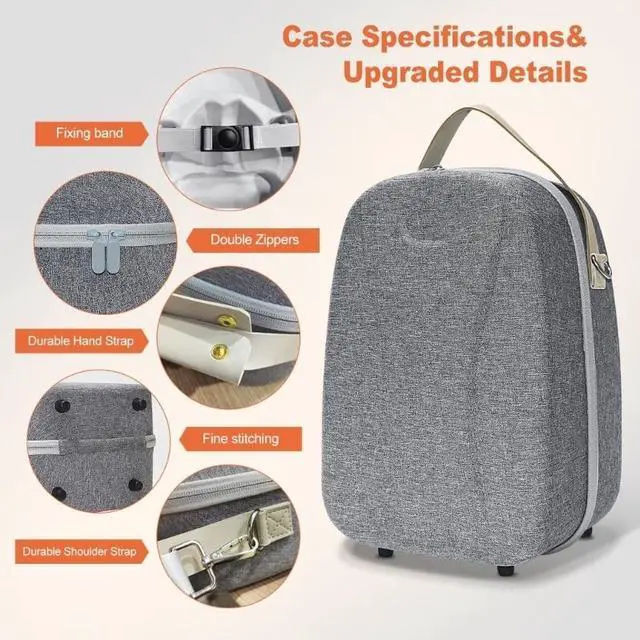 Alt view image 5 of 6 - Protective Bags for PS VR2 Headset Protectors es Holder Storage Box