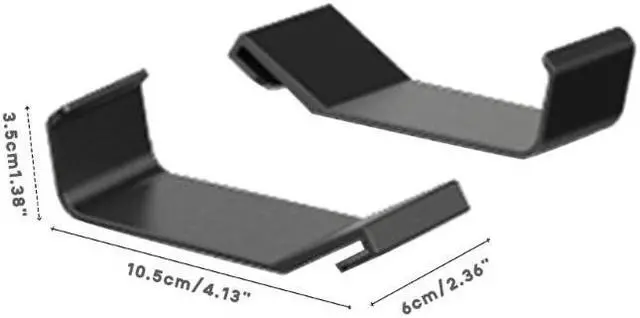 Alt view image 6 of 6 - VR Controllers Mount Charge Cord for ps5 VR2 Controller Stable & Safe Mount Holder Charge Cable Wire Storage Rack Holder