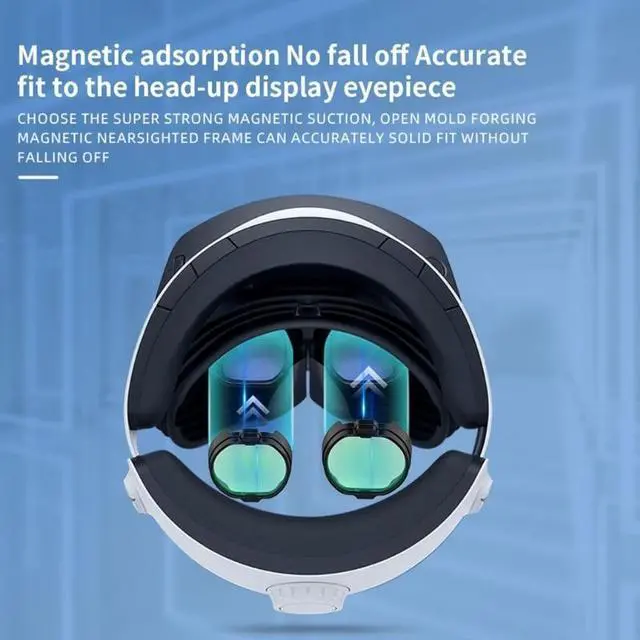 Alt view image 5 of 6 - Lens Anti-Scratch Rings Prevent Myopia es from Scratch for PS VR2 es  Frame Lens Cover Storage Bag