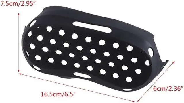 Alt view image 6 of 6 - Lightweight Silicone VR Headset Protective Shells Cover for VR Headset(White)