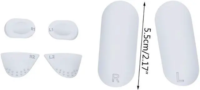 Alt view image 6 of 6 - Gamepad with the TP52512 Anti-Skid Silicone Sticker Gaming Assessories Get a Firm Grip on Your PS5VR2 for Gaming Lover