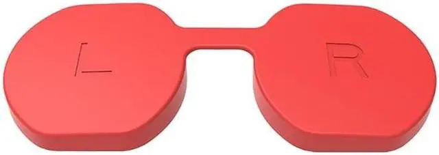 Main image of Soft Lens Cover VR Lens Soft VR es Silicone Caps Anti Scratch Caps for PS VR2 Headset Scratchproof Flexible Cover(red)