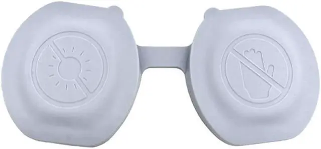 Main image of Soft Lens Cover VR es Pads Protective Caps Sleeves for PS VR2 Headset(White)