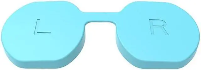 Main image of Soft Lens Cover VR Lens Soft VR es Silicone Caps Anti Scratch Caps for PS VR2 Headset Scratchproof Flexible Cover(light blue)