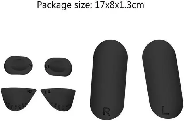 Alt view image 6 of 6 - Game Handle Anti-slip Silicone Pad for PS VR 2 Handle Button Protective Pad Controller Soft and Protective Sleeves
