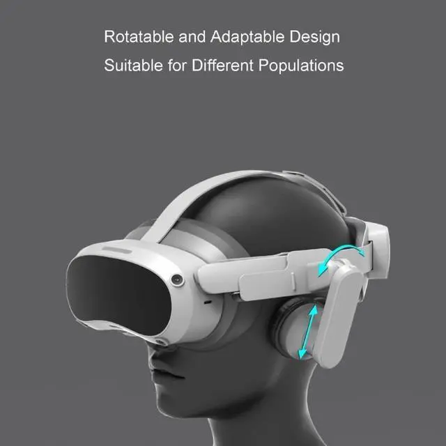 Alt view image 4 of 6 - Ear Muffs Enhancing Sound Solution for 4 Headset Improve Sound Effect Lightweight Ear muffs Adjustable Sound Tube