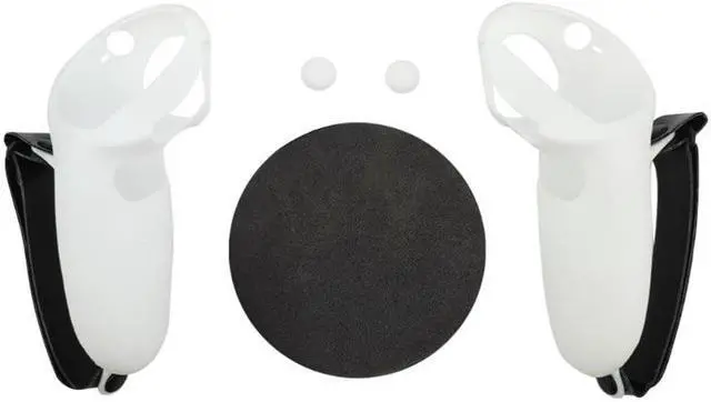Main image of Anti-Throw Controller Shells Grips Virtual Reality Protective Rocker Caps Excellent Protectors EVA Pads(White)