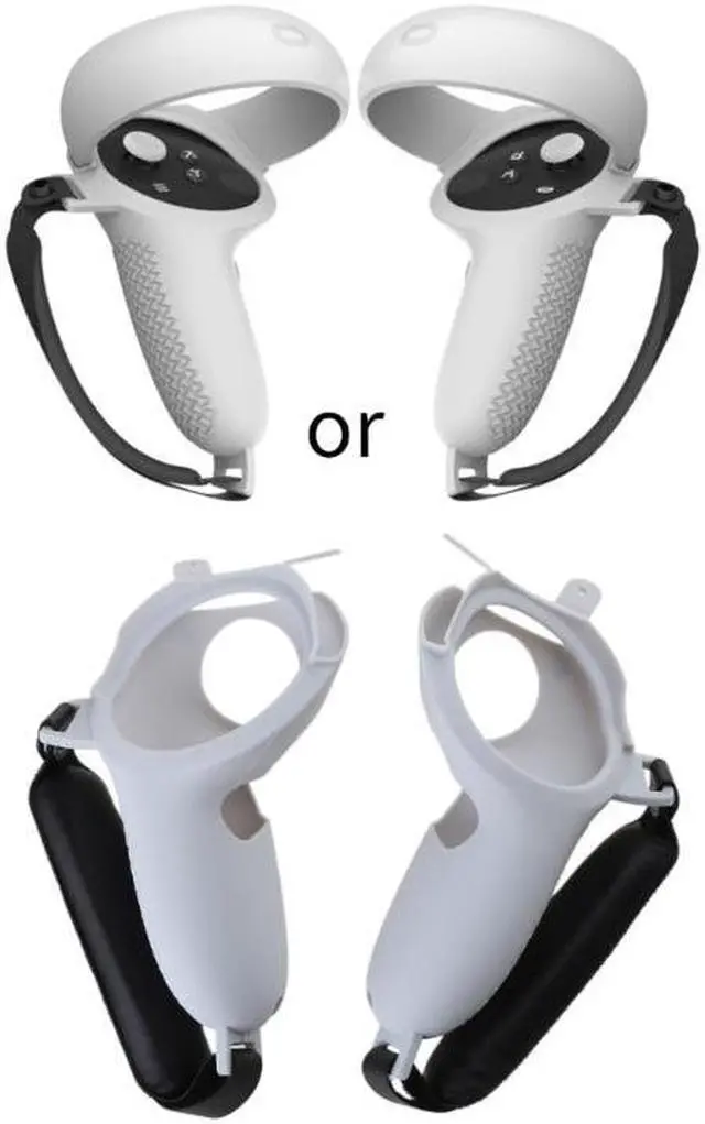 Main image of Anti-Throw Controller Shells Grip Cover for 2 VR Handle Protective Pouch(for grey)