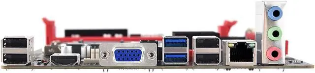 Alt view image 3 of 6 - B75A (B75) LGA1155 2XDDR3 Motherboard+I3 2120 CPU+Thermal Grease Kit Support NVME M.2+WIFI M.2 Interface USB3.0 SATA3.0