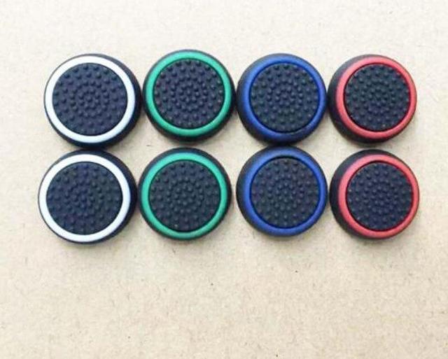 Compre 4pcs Controller Silicone analógico Thumb Stick Grip Cap