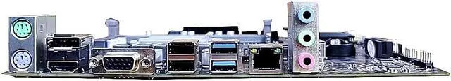Alt view image 5 of 6 - H610 Motherboard+SATA Cable+Baffle LGA1700 DDR4 Gigabit LAN Support 2X32GB for G6900 G7400 I3 12100 I5 12500 12Th CPU