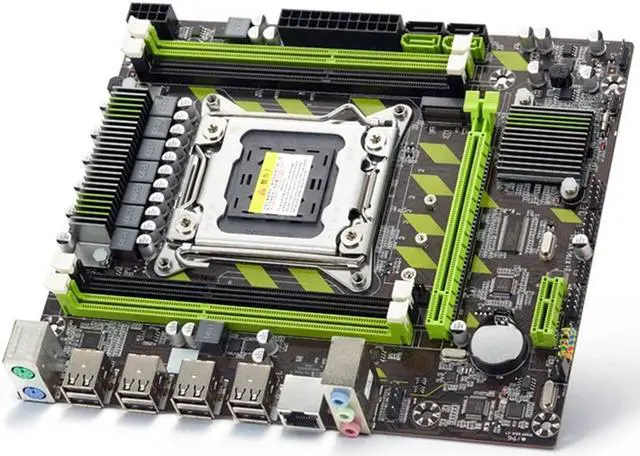 Alt view image 4 of 6 - X79 Motherboard+E5 2630 V2 CPU+2X8GB DDR3 1600Mhz REG ECC RAM Memory Set LGA 2011 M.2 NVME Motherboard
