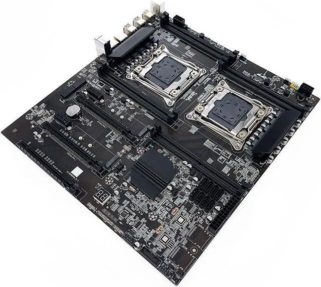Main image of X99 ALEO Mining Motherboard+Thermal Grease+Switch Cable+SATA Cable Supports 5 GPU LGA2011 V3/V4 8XDDR4 Slot PCIE16X SATA
