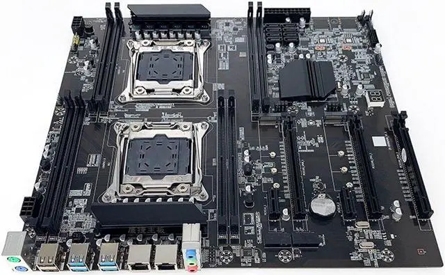 Alt view image 6 of 6 - X99 ALEO Mining Motherboard+Thermal Grease+Switch Cable+SATA Cable Supports 5 GPU LGA2011 V3/V4 8XDDR4 Slot PCIE16X SATA