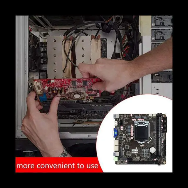 Alt view image 6 of 6 - B365 Industrial Control Motherboard LGA1151 2XDDR4 RAM Slot PCIE 16X SATA3.0 Supports NAS Hard Disk Array RAID 0/1/5/10
