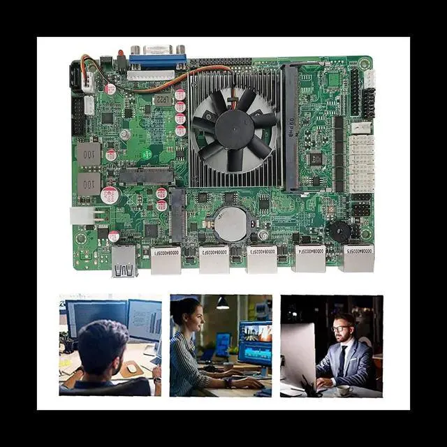 Alt view image 5 of 6 - P52I5-6L5P I5-8257U CPU DDR4 SODIMM Slots 4XPOE Network Security Software Routing Visuals Industrial Control Motherboard
