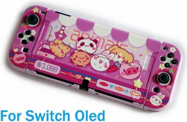 Cute PC Hard Case Protective Cover Shell for Switch Oled Console