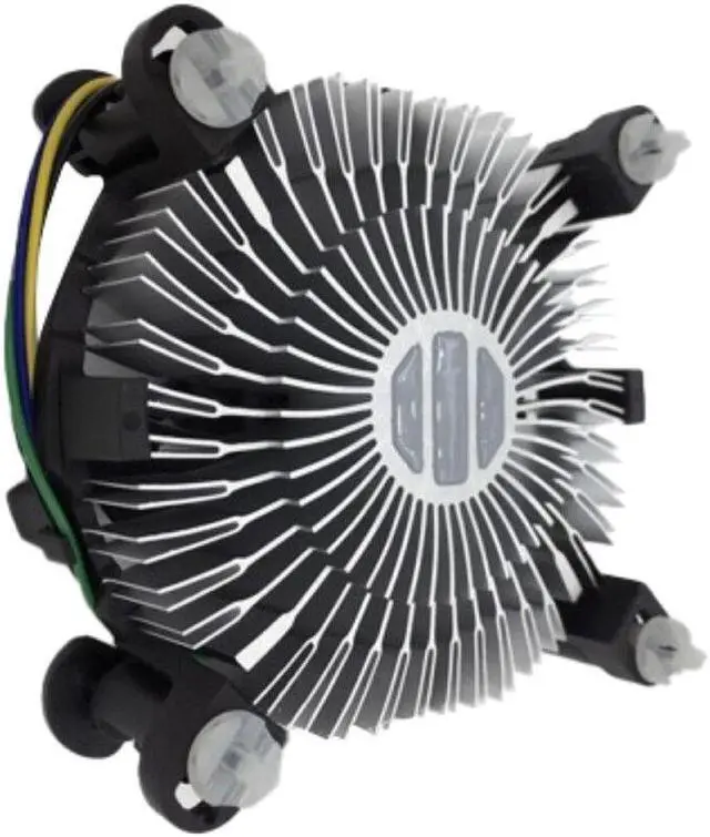 Alt view image 4 of 6 - 1PCS CPU Cooling Fan Radiator Heatsink CPU Cooler Hydraulic Bearing 2400 RPM for Intel LGA 775 1150 1155 1156 1151