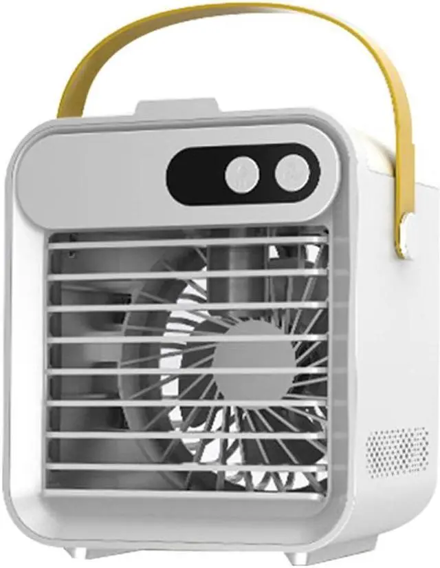 Main image of F80 Mini Air Conditioning Fan USB Outdoor 150ML Water Tank Humidifier Home Office Water Cooling Fan Humidifier White