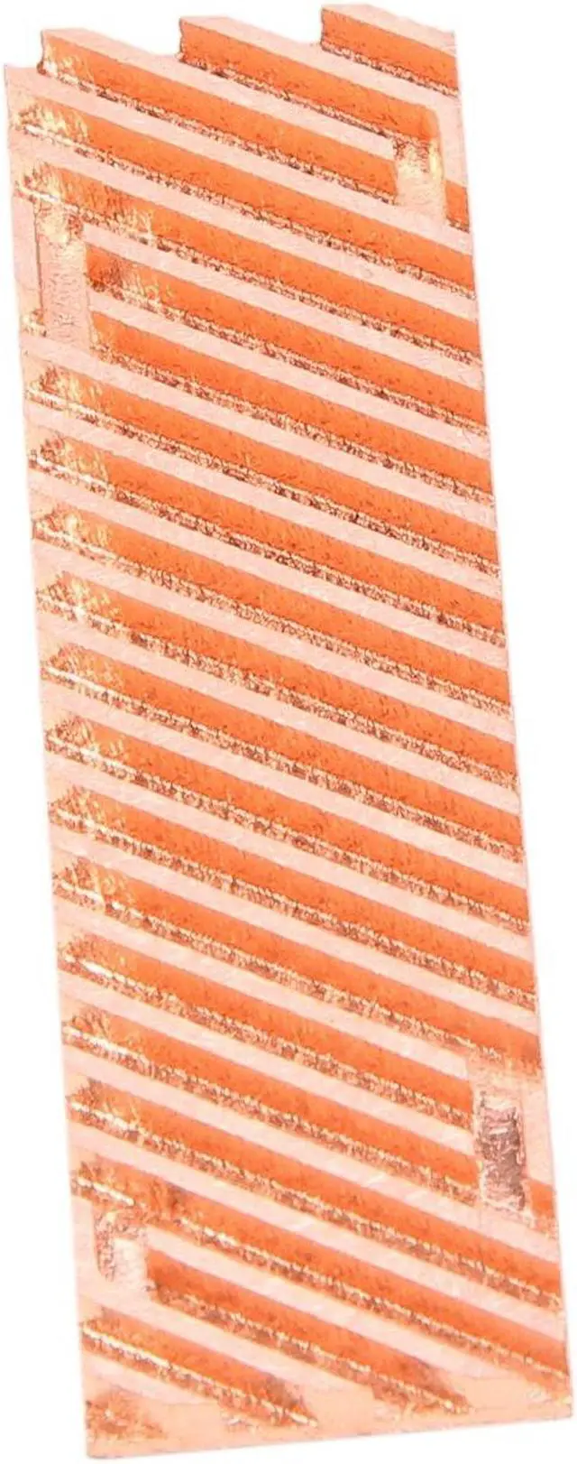 Alt view image 6 of 6 - Ultra Thin Pure Copper Heatsink Cooler Heat Sink SSD Thermal Pad for M.2 2280 PCI-E NVME SSD 70X20X4mm