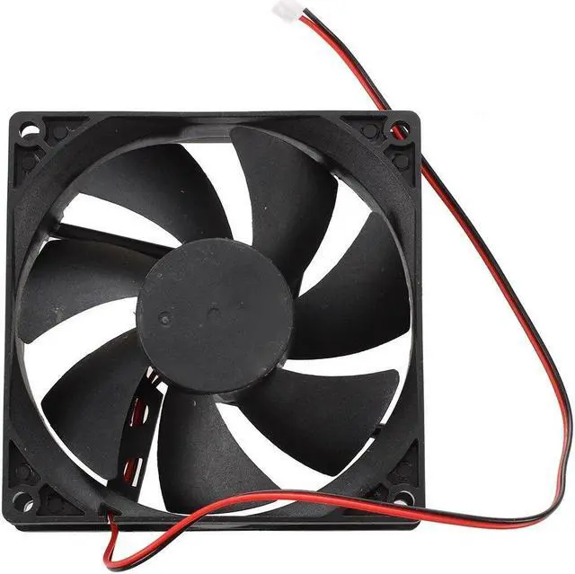 Alt view image 2 of 4 - 90mm x 25mm DC 12V 2Pin Cooling Fan for Computer Case CPU Cooler