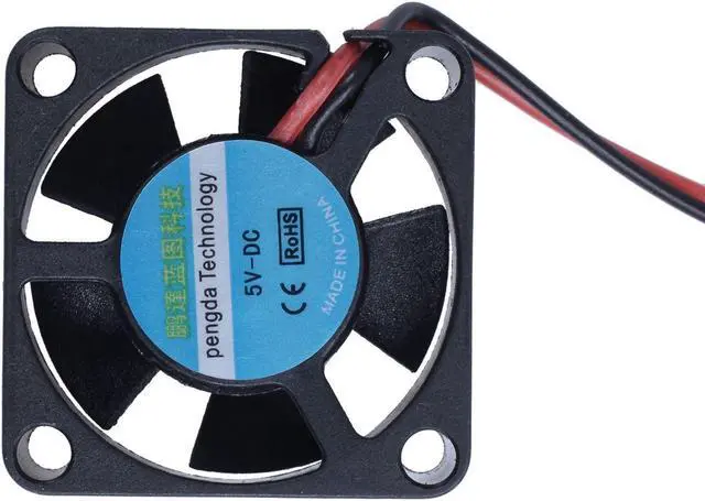 Alt view image 5 of 6 - Active Cooling Mini Fan for Raspberry-Pi 3 Model B / 2B / B+ - Black