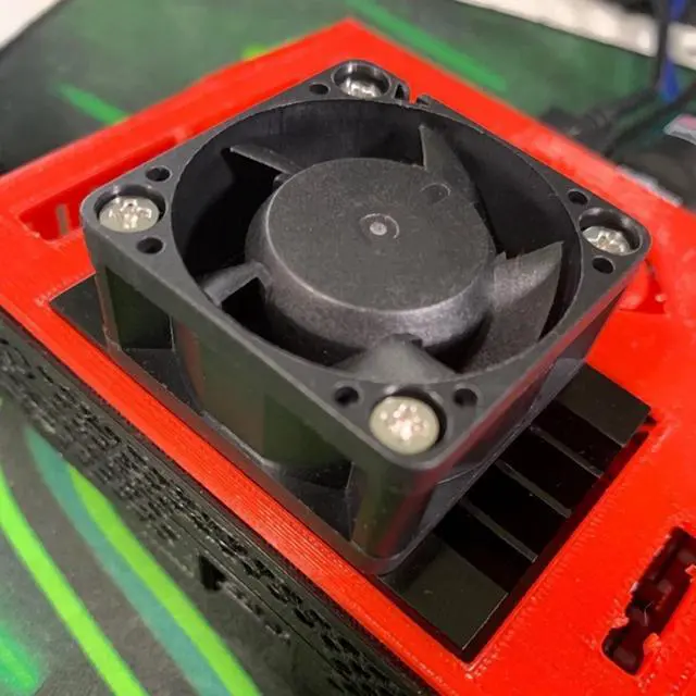 Alt view image 4 of 6 - 4cm Cooling Fan for Jetson-Nano 2GB/4GB (A02/B01/SUB) 5V 4PIN Anti Reverse Connection PWM Strong Speed Regulating Fan