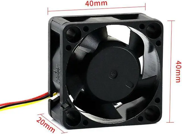 Alt view image 5 of 6 - 4cm Cooling Fan for Jetson-Nano 2GB/4GB (A02/B01/SUB) 5V 4PIN Anti Reverse Connection PWM Strong Speed Regulating Fan