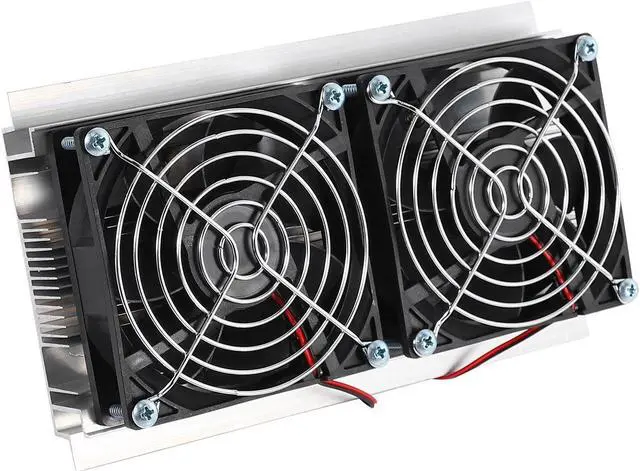Alt view image 2 of 6 - 200 x 118 x 95mm 120W Thermoelectric Peltier Refrigeration Semiconductor Cooling System Kit Double Fan