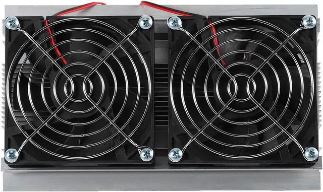 Main image of 200 x 118 x 95mm 120W Thermoelectric Peltier Refrigeration Semiconductor Cooling System Kit Double Fan