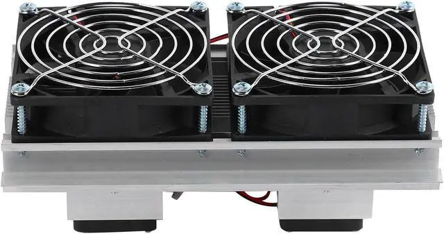 Alt view image 3 of 6 - 200 x 118 x 95mm 120W Thermoelectric Peltier Refrigeration Semiconductor Cooling System Kit Double Fan