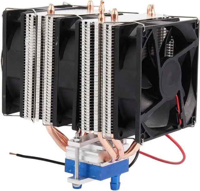 Alt view image 3 of 6 - 1 PC Thermoelectric Cooler Semiconductor Refrigeration Peltier Cooler Air Cooling Radiator Water Chiller Cooling System Device