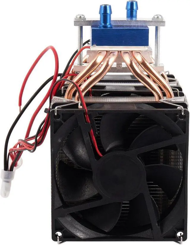Alt view image 4 of 6 - 1 PC Thermoelectric Cooler Semiconductor Refrigeration Peltier Cooler Air Cooling Radiator Water Chiller Cooling System Device