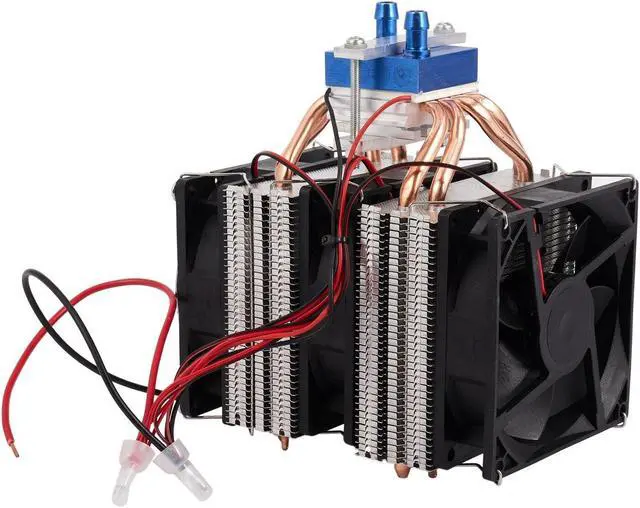Alt view image 6 of 6 - 1 PC Thermoelectric Cooler Semiconductor Refrigeration Peltier Cooler Air Cooling Radiator Water Chiller Cooling System Device
