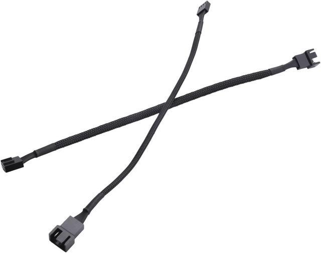 Alt view image 6 of 6 - 10PCS 4 Pin PWM Fan Extension Power Cable Connector Case Male to Female Extending Cables Compatible with 4 Pin/3 Pin Fan