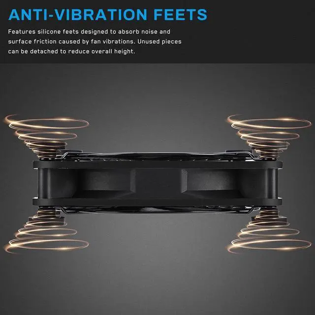 Alt view image 4 of 6 - Router Fan DIY PC Cooler TV Box Cooling Silent Quiet DC 5V USB Power 80mm Fan with Screws Protective Net,80X80X25MM