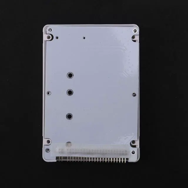 Alt view image 4 of 6 - M.2 NGFF B+M Key SATA SSD to 44 Pin 2.5 IDE Converter Adapter Card with Case