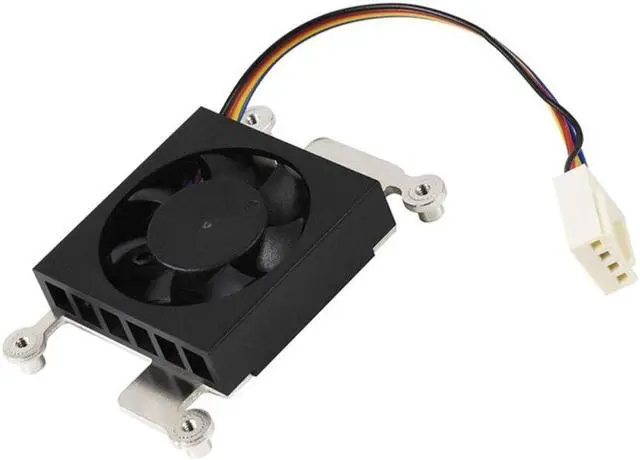 Alt view image 3 of 6 - CM4 Dedicated 3007 Cooling Fan for Raspberry-Pi Compute Module 4 CM4 Cooling Fan with Metal Bracket Thermal Pad (12V)