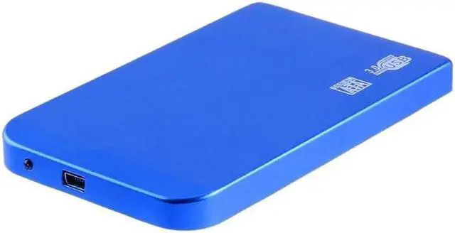 Main image of Ultra Thin HDD Case SATA to USB 3.0 SSD Adapter Hard Drive Case External HDD Enclosure for 2.5 inch HDD SSD hard disk(Blue)