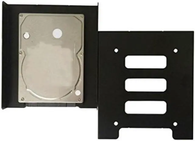 Alt view image 4 of 6 - 2.5 drive to 3.5 Inch SSD HDD Hard disk Metal Mounting Adapter Bracket Dock Hard Drive Holder for PC Hard Drive Enclosure