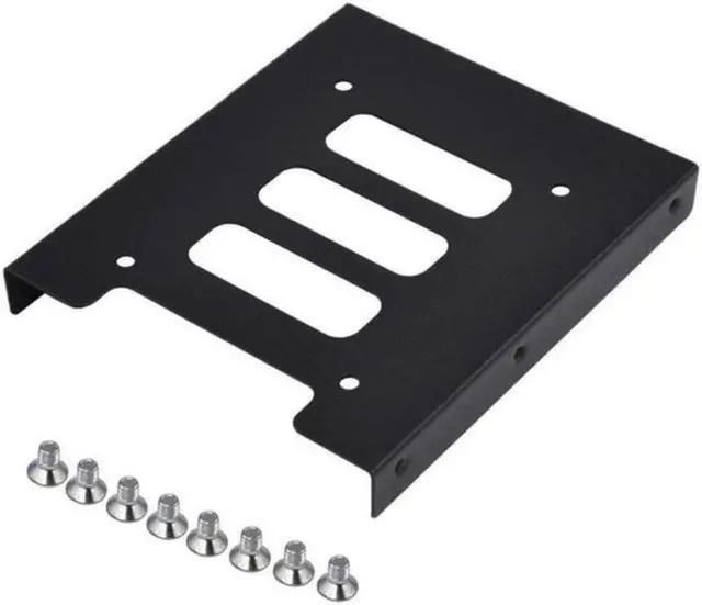 Alt view image 5 of 6 - 2.5 drive to 3.5 Inch SSD HDD Hard disk Metal Mounting Adapter Bracket Dock Hard Drive Holder for PC Hard Drive Enclosure
