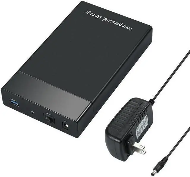Main image of External 6Gbps USB 3.0 to SATA III 2.5Inch 3.5Inch Hard Drive Enclosure HD SSD HDD Case For 2.5" 3.5" Laptop Desktop Hard Disk(US Plug)
