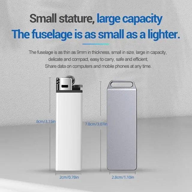 Alt view image 6 of 6 - Up To 2TB M.2 External SSD Enclosure Solid State Drive Case SATA To USB 3.1 10Gbps/5Gbps Plug and Play for Desktop PC(SATA)