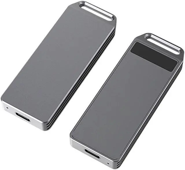 Alt view image 4 of 6 - Up To 2TB M.2 External SSD Enclosure Solid State Drive Case SATA To USB 3.1 10Gbps/5Gbps Plug and Play for Desktop PC(SATA)